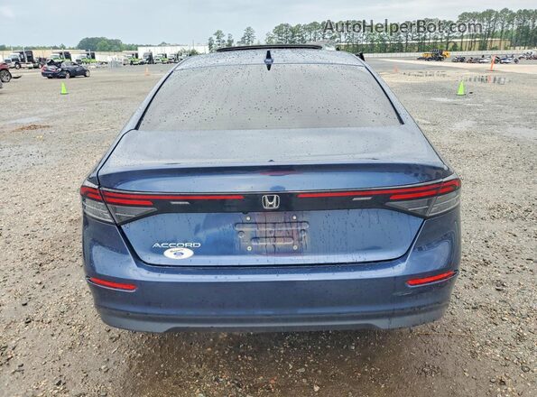 1HGCY1F33PA059384 2023 HONDA ACCORD Blue Vista trasera