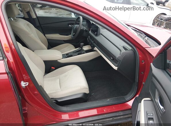 1HGCY1F33RA048324 2024 HONDA ACCORD Red Սալոնի դիմացի տեսք