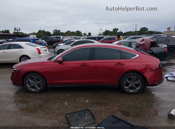 1HGCY1F33RA048324 2024 HONDA ACCORD Red Սալոնի 360 աստիճան տեսք