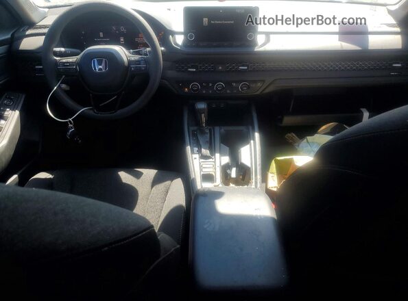 1HGCY1F33RA075748 2024 HONDA ACCORD Black Widok deski rozdzielczej