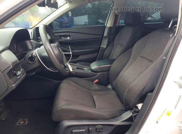 1HGCY1F34PA014065 2023 HONDA ACCORD White წინა სალონის ხედი