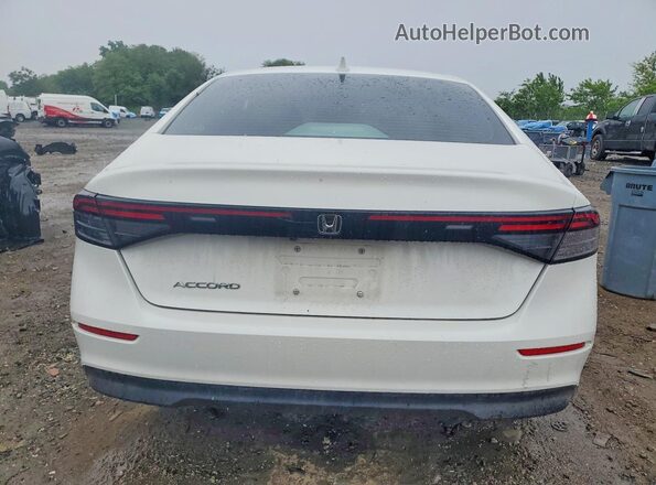 1HGCY1F34PA014065 2023 HONDA ACCORD White უკანა ხედი