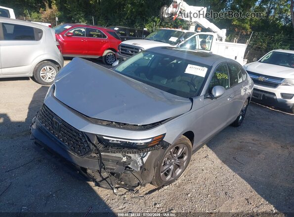 1HGCY1F34PA047440 2023 HONDA ACCORD Silver Передня ліва чверть