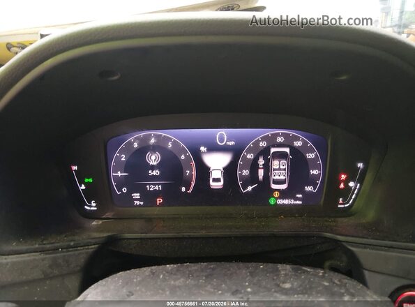 1HGCY1F34RA015848 2024 HONDA ACCORD Красный Вид задних сидений