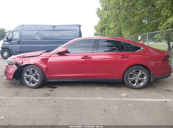 1HGCY1F34RA015848 2024 HONDA ACCORD Красный Панорамный вид салона 360°