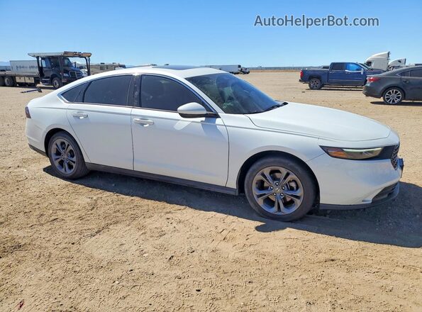 1HGCY1F34RA018460 2024 HONDA ACCORD Белый Передняя правая четверть