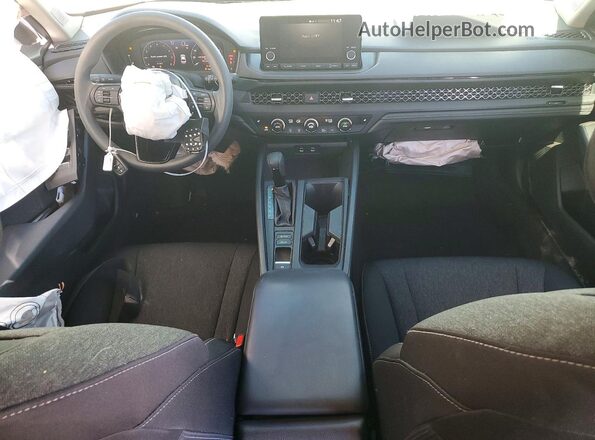 1HGCY1F34RA018460 2024 HONDA ACCORD Белый Вид панели приборов