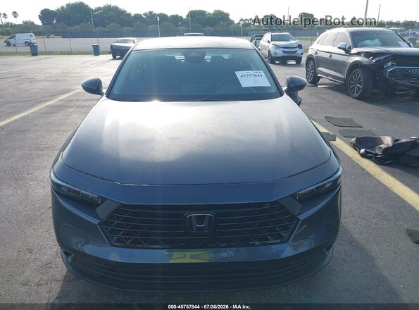 1HGCY1F34RA047375 2024 HONDA ACCORD Серый Вид задней части салона