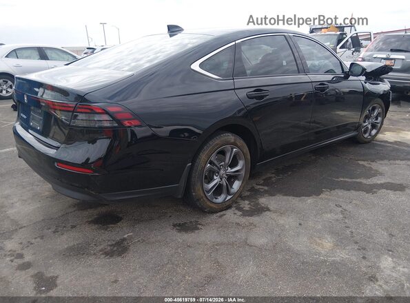 1HGCY1F34RA087276 2024 HONDA ACCORD Black Tył prawy