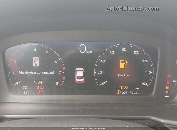 1HGCY1F34RA087276 2024 HONDA ACCORD Black Widok tylnych siedzeń
