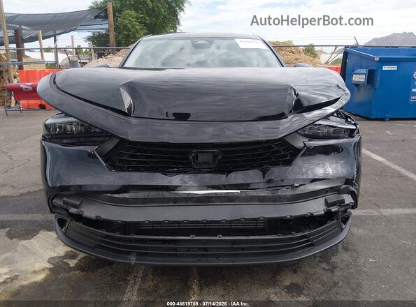 1HGCY1F34RA087276 2024 HONDA ACCORD Black Widok zestawu wskaźników