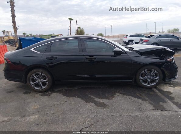 1HGCY1F34RA087276 2024 HONDA ACCORD Black Widok wnętrza z tyłu