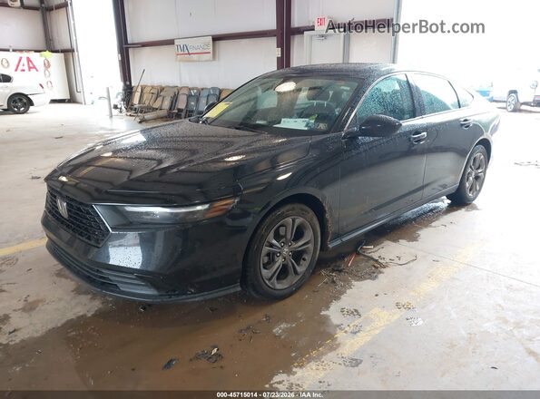 1HGCY1F34RA087309 2024 HONDA ACCORD Black Przód lewy