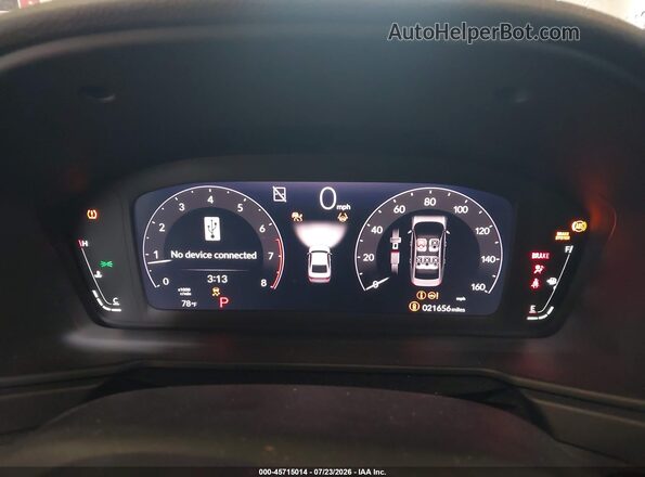 1HGCY1F34RA087309 2024 HONDA ACCORD Black Widok tylnych siedzeń
