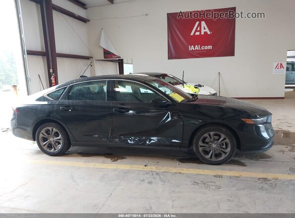 1HGCY1F34RA087309 2024 HONDA ACCORD Black Widok wnętrza z tyłu