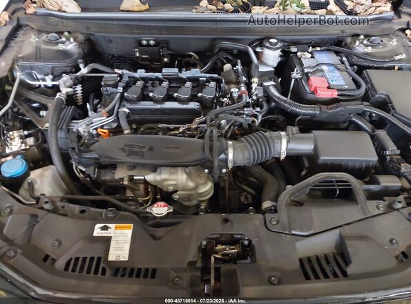 1HGCY1F34RA087309 2024 HONDA ACCORD Black Widok z tyłu