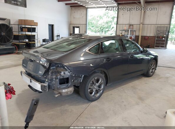 1HGCY1F35PA000837 2023 HONDA ACCORD Gray Задня права чверть
