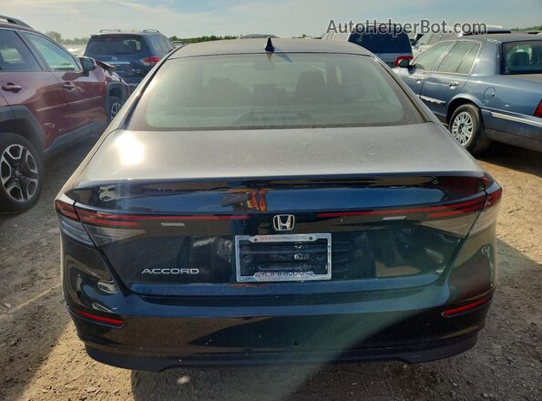 1HGCY1F35PA036270 2023 HONDA ACCORD Black Rear view