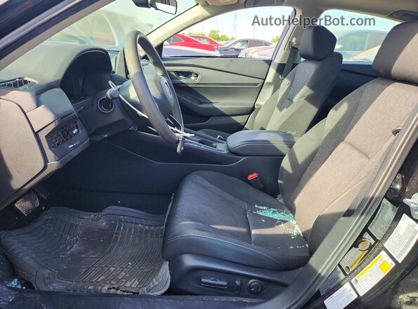 1HGCY1F35PA036270 2023 HONDA ACCORD Black Front interior view