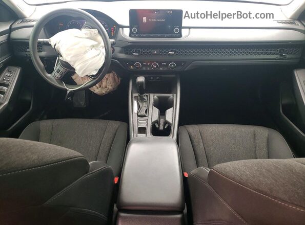 1HGCY1F35PA038729 2023 HONDA ACCORD Белый Вид панели приборов