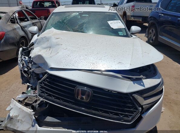 1HGCY1F35PA051013 2023 HONDA ACCORD White Вид щитка приладів