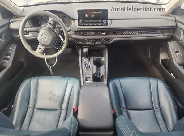 1HGCY1F35PA059399 2023 HONDA ACCORD Blue Вид панелі приладів