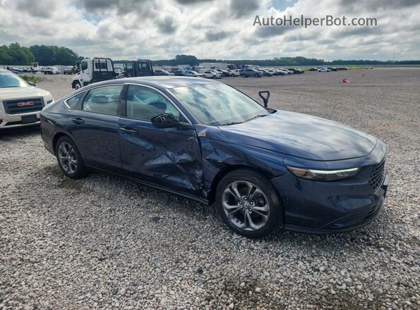 1HGCY1F35PA059399 2023 HONDA ACCORD Blue Передня права чверть