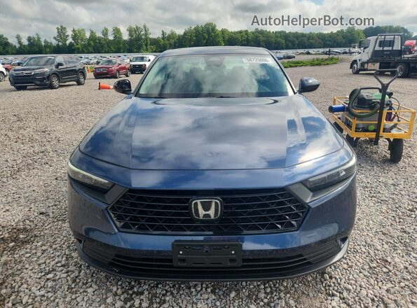 1HGCY1F35PA059399 2023 HONDA ACCORD Blue Вид спереду