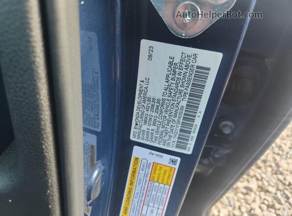 1HGCY1F35PA059399 2023 HONDA ACCORD Blue Вид підкапотного простору