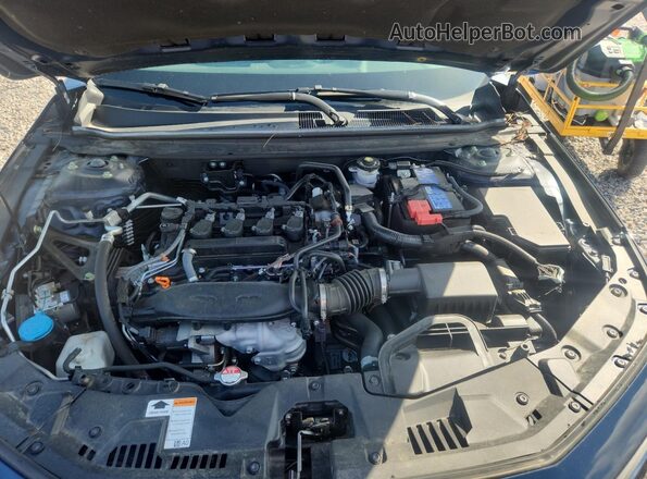 1HGCY1F35PA059399 2023 HONDA ACCORD Blue Вид задньої частини салону