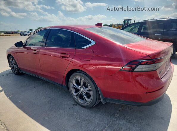 1HGCY1F35RA027846 2024 HONDA ACCORD Red უკანა მარცხენა
