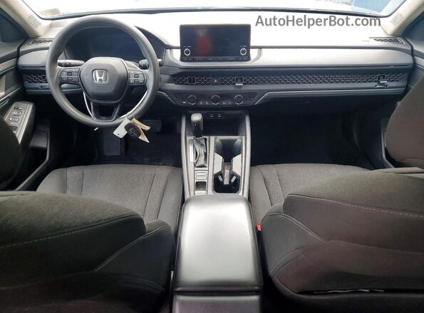 1HGCY1F36PA008090 2023 HONDA ACCORD Charcoal Вид панелі приладів