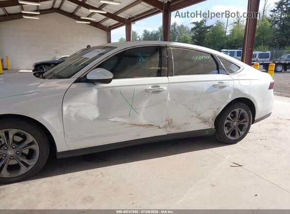 1HGCY1F36PA014293 2023 HONDA ACCORD White წინა ხედი