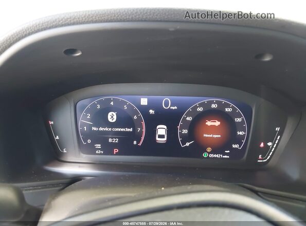 1HGCY1F36PA014293 2023 HONDA ACCORD White უკანა სავარძლების ხედი
