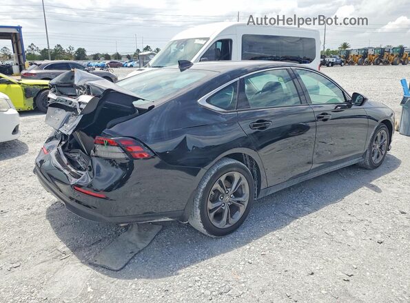 1HGCY1F36PA020465 2023 HONDA ACCORD Black Հետևի աջ