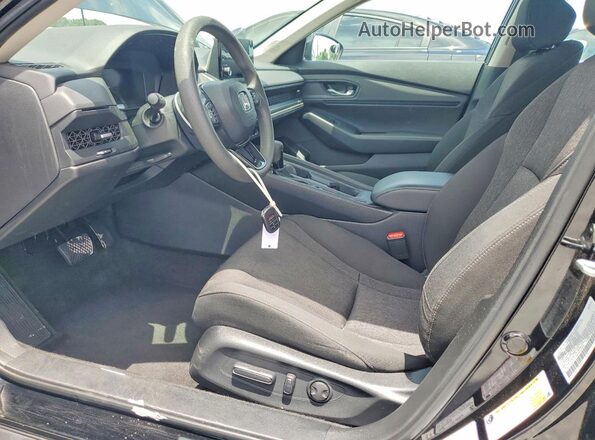 1HGCY1F36PA020465 2023 HONDA ACCORD Black Սալոնի դիմացի տեսք