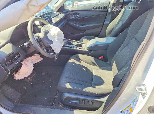1HGCY1F36PA054759 2023 HONDA ACCORD White წინა სალონის ხედი