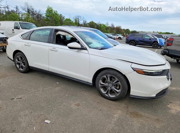 1HGCY1F36PA054759 2023 HONDA ACCORD White წინა მარჯვენა
