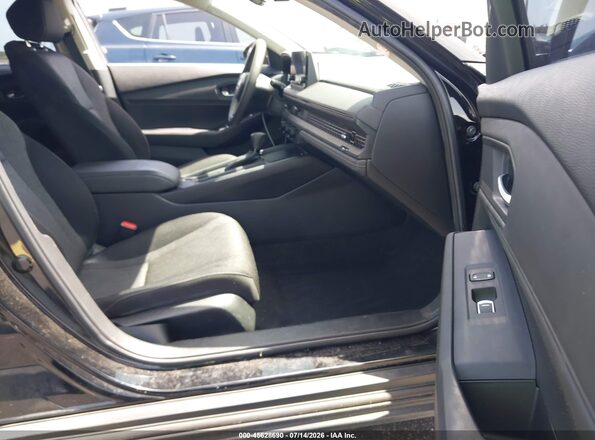 1HGCY1F36RA049158 2024 HONDA ACCORD Black წინა სალონის ხედი
