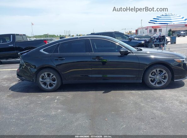 1HGCY1F36RA049158 2024 HONDA ACCORD Black სალონის 360-გრადუსიანი ხედი