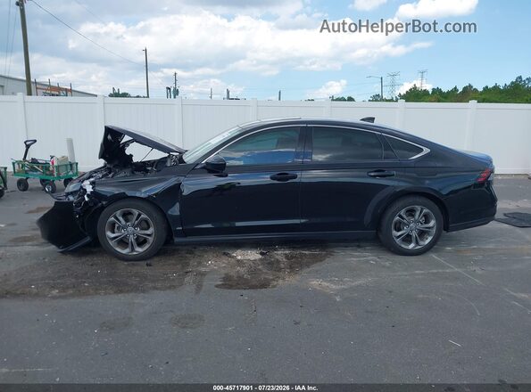 1HGCY1F36RA062377 2024 HONDA ACCORD Black Widok wnętrza 360 stopni