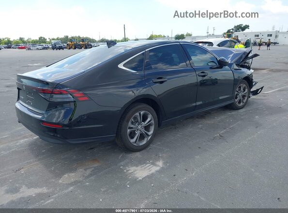 1HGCY1F36RA062377 2024 HONDA ACCORD Black Tył prawy