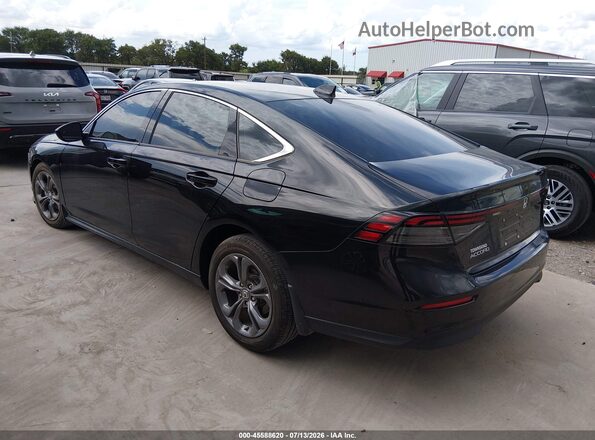 1HGCY1F36RA075386 2024 HONDA ACCORD Черный Задняя левая четверть