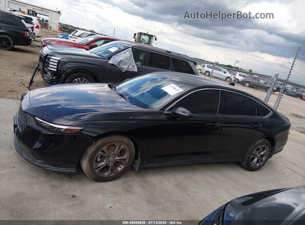 1HGCY1F36RA075386 2024 HONDA ACCORD Черный Панорамный вид салона 360°