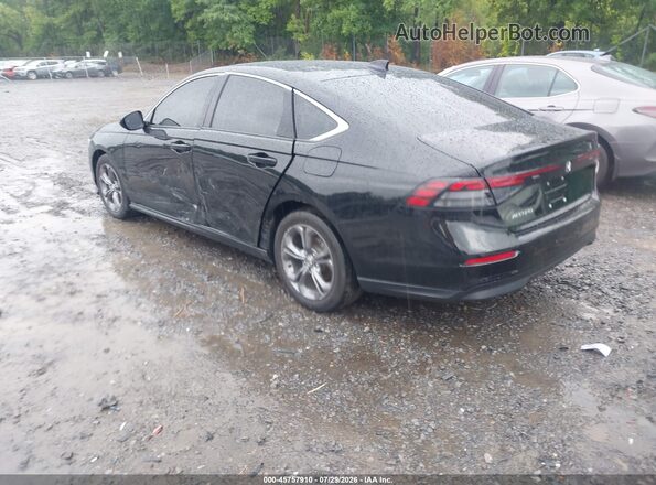 1HGCY1F36RA076943 2024 HONDA ACCORD Черный Задняя левая четверть