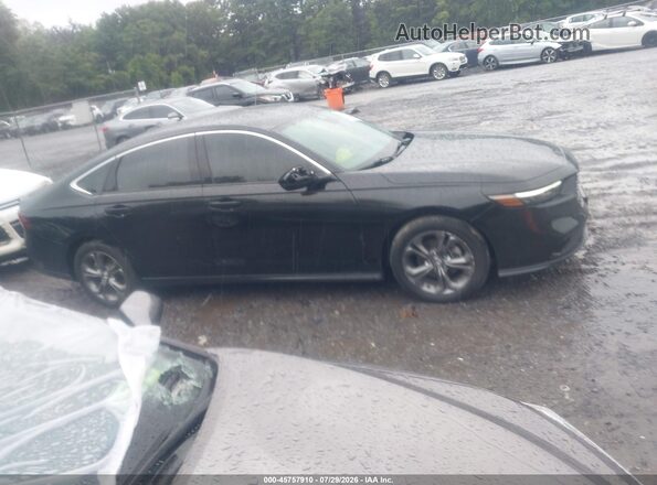 1HGCY1F36RA076943 2024 HONDA ACCORD Черный Вид задней части салона