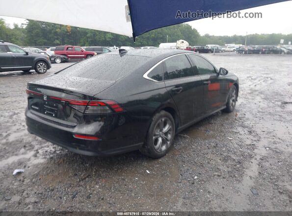 1HGCY1F36RA076943 2024 HONDA ACCORD Черный Задняя правая четверть