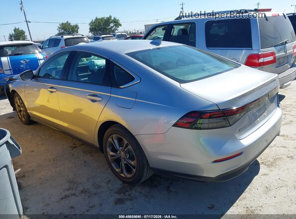 1HGCY1F37PA008342 2023 HONDA ACCORD Gray Trasero izquierdo