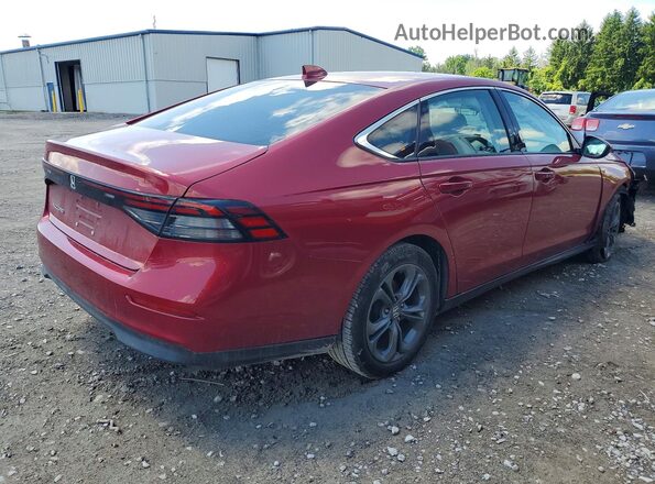 1HGCY1F37PA013315 2023 HONDA ACCORD Red უკანა მარჯვენა
