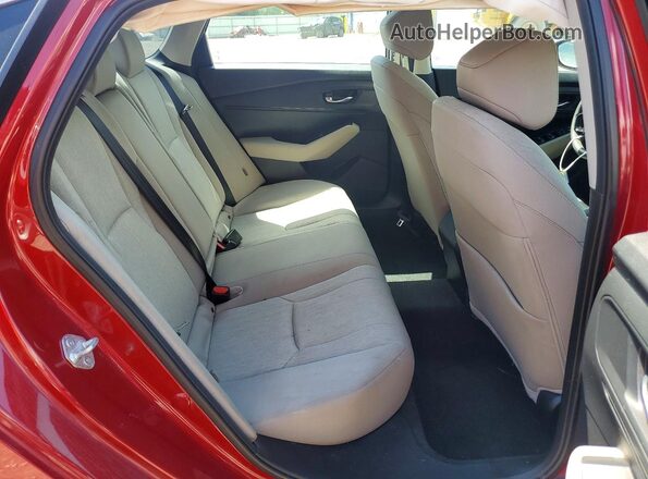 1HGCY1F37PA013315 2023 HONDA ACCORD Red უკანა სავარძლების ხედი